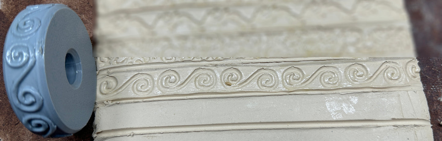 Double Spiral 21 Border Roller