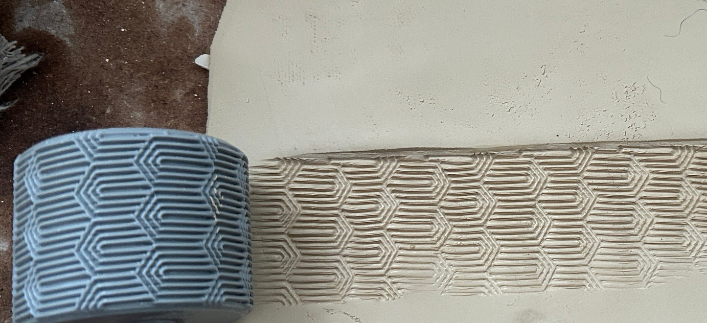 Art Deco 02 Small Roller